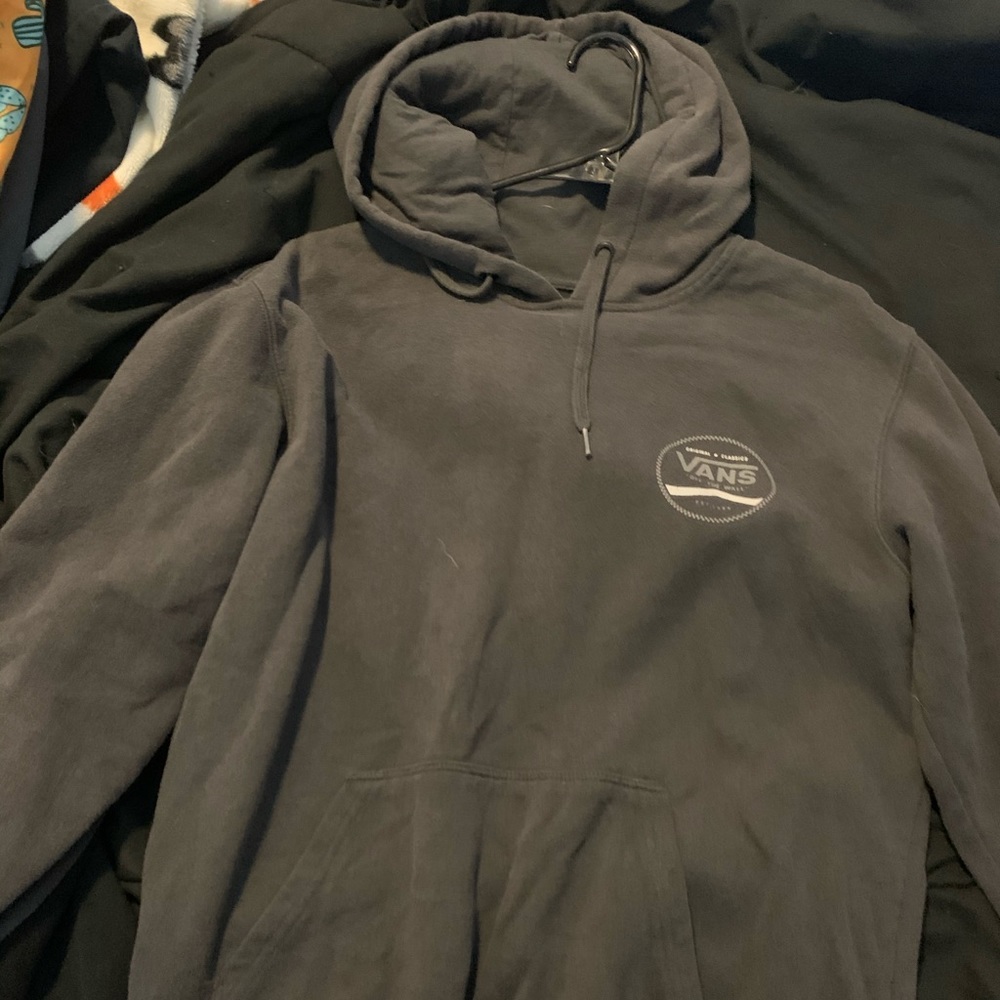 Grey Vans hoodie